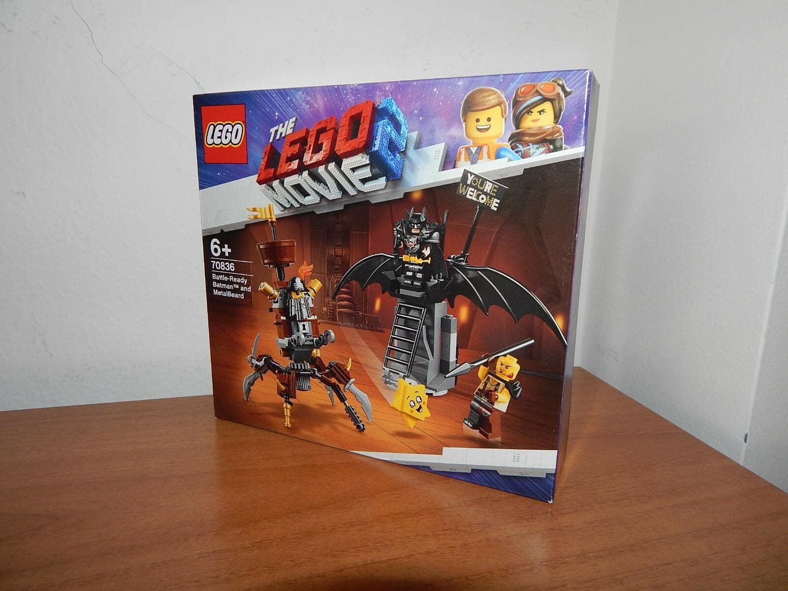 Listing photo for LEGO 70836 Battle-Ready Batman and MetalBeard - VERY RARE, VALUABLE.NEW,UNOPENED